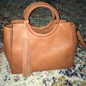 Sole Society brown satchel NWT